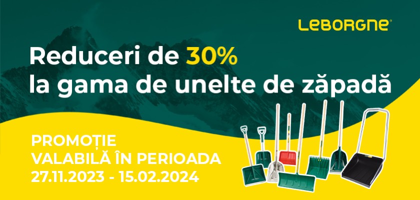 Promoție produse sezoniere de iarnă 2023-2024