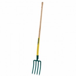Furcă de săpat cu 4 dinți triunghiulari, ”DAME” Compact