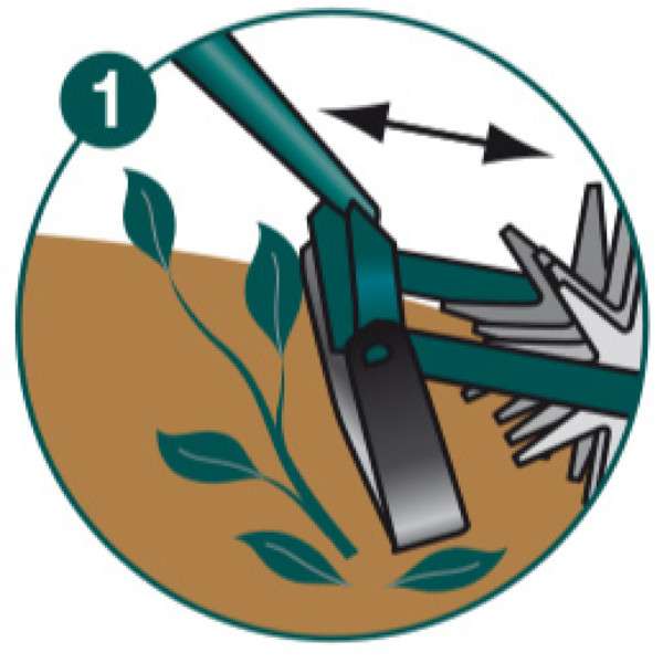 Răzuitor oscilant + afânător naturOvert 4