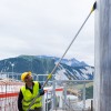 Răzuitor pentru cofraje cu mâner telescopic Nanovib®