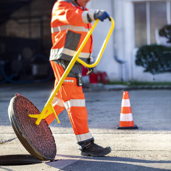 Levier Toucan pentru capace și grătare de canalizare Nanovib 3